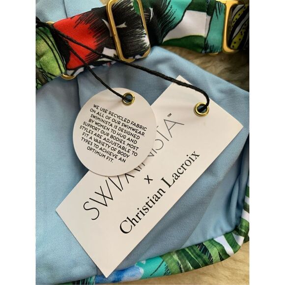 Swiminista x Christian Lacroix Play Top in Jardin Exo’Chic Print Size S‎ - Picture 7 of 11